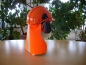 Preview: 3M Schutzhelmkombination BAU SPEZIAL - Version "extreme" mit orangenem Nackenschutz für Kapselgehörschutzträger