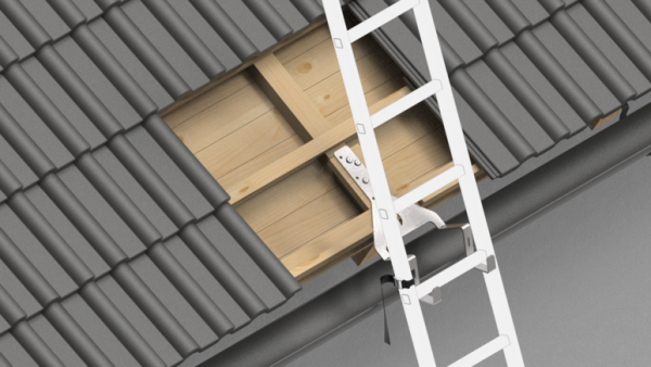 INNOTECH SAL-04 Leitersicherung für das Steildach zur Befestigung am Sparren oder an der Traufbohle